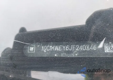 2018 Chevrolet Silverado 2500Hd Ltz z USA, uszkodzony, nr VIN 1GC1KWEY6JF240846